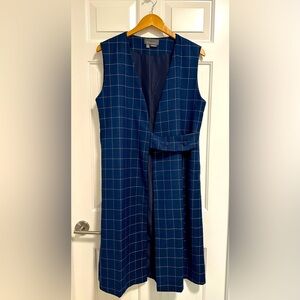 Anthropologie Longline Menswear Vest